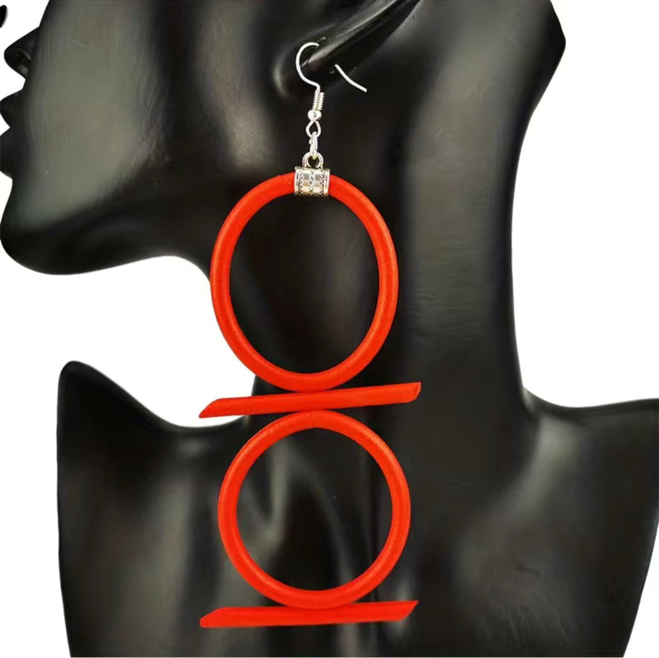 Abstract “Red” Earrings