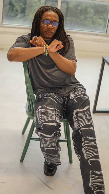 Adire Djembe Drum Pant