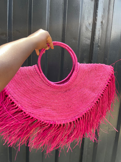 Raffia Shake Body Bag