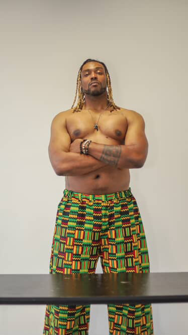 Ankara Kwanzaa Pant