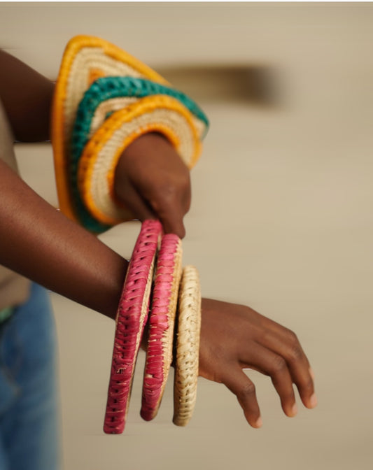 Raffia Bangles