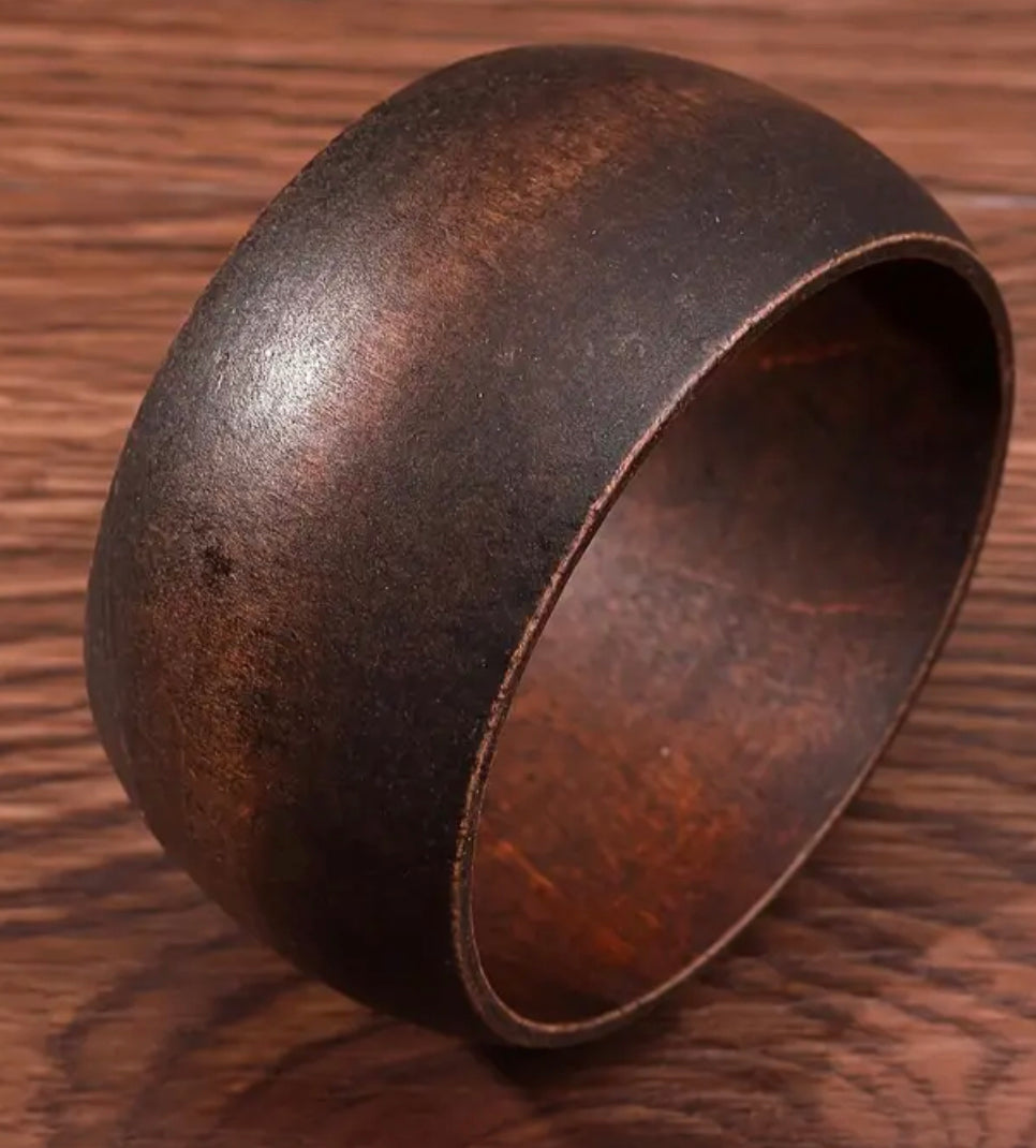 Wood bangle