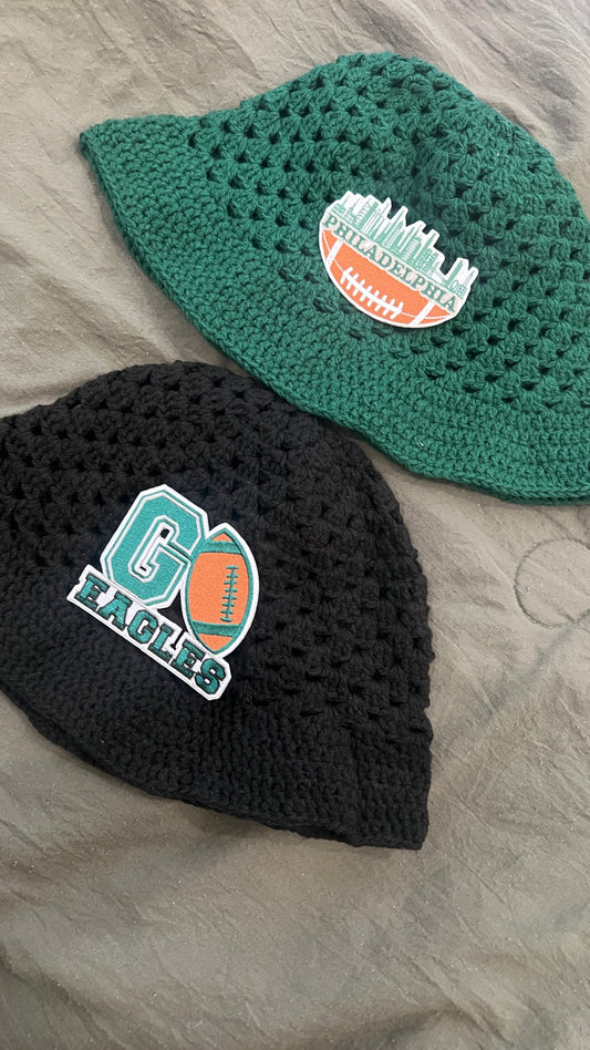 Eagles Pride Crochet Crowntopper