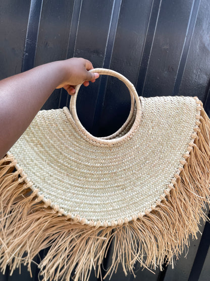 Raffia Shake Body Bag
