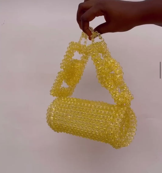 Gold link bag